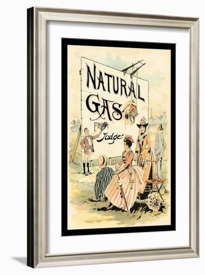 Judge Magazine: Natural Gas-Grant Hamilton-Framed Art Print