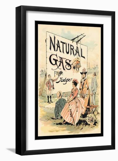 Judge Magazine: Natural Gas-Grant Hamilton-Framed Art Print