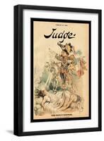 Judge Magazine: Poor France's Nightmare-Grant Hamilton-Framed Art Print