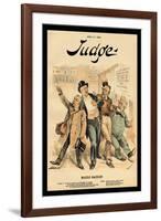 Judge Magazine: Razzle-Dazzled-Bernhard Gillam-Framed Art Print