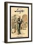 Judge Magazine: The Presidential Prestidigitateur-Grant Hamilton-Framed Art Print