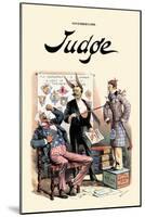 Judge: No Gentleman is Without a Coat of Arms-null-Mounted Art Print