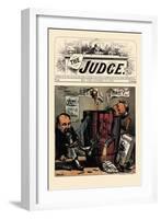 Judge: Ohio is Democratic-null-Framed Art Print