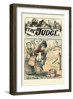 Judge: Prohibition-null-Framed Art Print