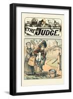 Judge: Prohibition-null-Framed Art Print