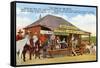 Judge Roy Bean's Courthouse, Langtry, Texas-null-Framed Stretched Canvas