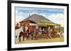 Judge Roy Bean's Courthouse, Langtry, Texas-null-Framed Premium Giclee Print