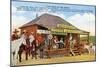 Judge Roy Bean's Courthouse, Langtry, Texas-null-Mounted Art Print