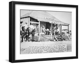 Judge Roy Bean-null-Framed Photographic Print