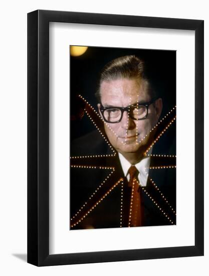 Judge Roy Mark Hofheinz Whom Built the Harris County Domed Stadium known as Astrodome, 1968-Mark Kauffman-Framed Photographic Print