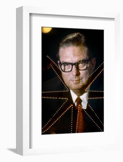 Judge Roy Mark Hofheinz Whom Built the Harris County Domed Stadium known as Astrodome, 1968-Mark Kauffman-Framed Photographic Print