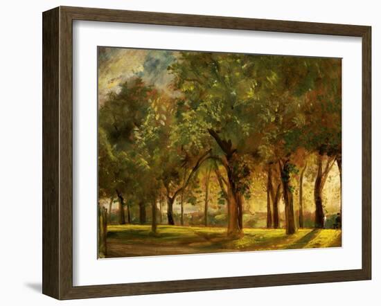 Judge's Walk, Hampstead, circa 1820-John Constable-Framed Giclee Print