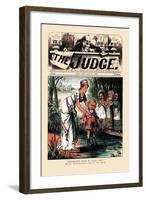 Judge: Shoemaker, Stick to Your Last-null-Framed Art Print