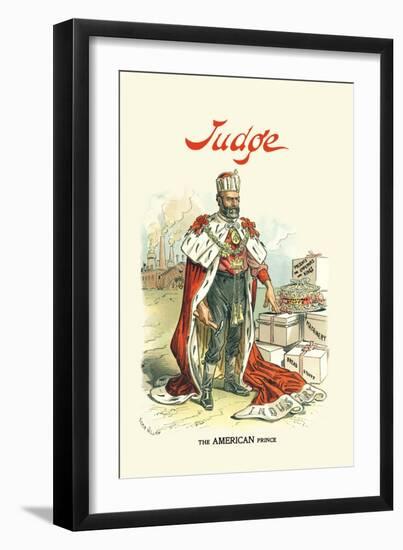 Judge: The American Prince-Victor Gillam-Framed Art Print