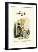 Judge: The Expansion Beverage That Made Senator Hoar Look Like Thirty Cents-Grant Hamilton-Framed Art Print