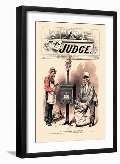 Judge: The Unwilling Confederate-null-Framed Art Print