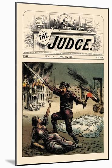 Judge: Tyranny-null-Mounted Art Print