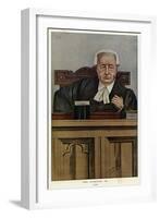 Judge Viscount Alverstone-Leslie Ward-Framed Art Print