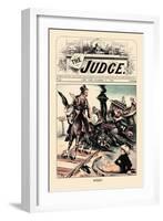 Judge: Well!-null-Framed Art Print