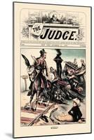 Judge: Well!-null-Mounted Art Print