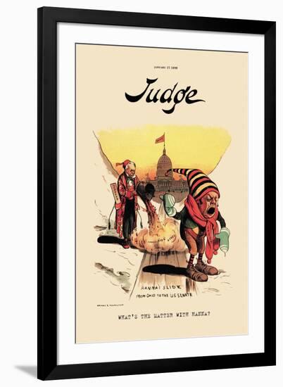 Judge: What's the Matter with Hanna?-null-Framed Art Print