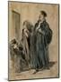 Judge, Woman and Child-Honore Daumier-Mounted Giclee Print