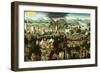 Judgement of Paris and Destruction of Troy-Matthias Gerung-Framed Giclee Print