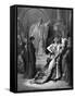 Judgement of Solomon, 1866-Gustave Doré-Framed Stretched Canvas