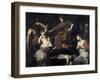 Judgement of Solomon-Valentin de Boulogne-Framed Giclee Print