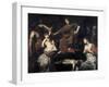 Judgement of Solomon-Valentin de Boulogne-Framed Giclee Print