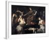 Judgement of Solomon-Valentin de Boulogne-Framed Giclee Print