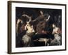 Judgement of Solomon-Valentin de Boulogne-Framed Giclee Print