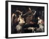 Judgement of Solomon-Valentin de Boulogne-Framed Giclee Print