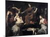 Judgement of Solomon-Valentin de Boulogne-Mounted Giclee Print