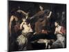 Judgement of Solomon-Valentin de Boulogne-Mounted Giclee Print