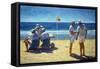 Judges at the Lifesaving Carnival, 1993-Ted Blackall-Framed Stretched Canvas