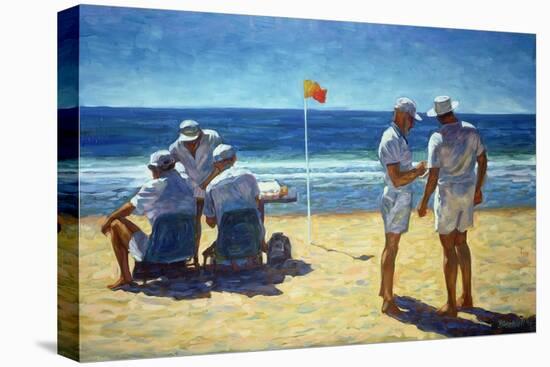 Judges at the Lifesaving Carnival, 1993-Ted Blackall-Stretched Canvas