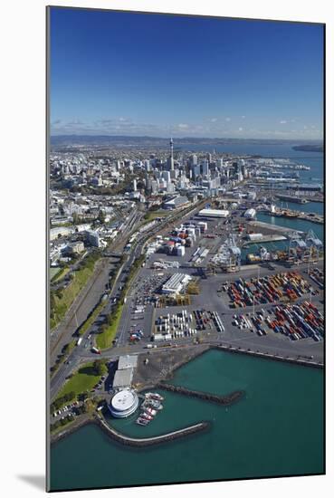 Judges Bay, Ports of Auckland, Auckland, North Island, New Zealand-David Wall-Mounted Photographic Print