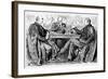 Judges Conferring-null-Framed Giclee Print