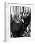 Judges Waiting to Meet Queen Elizabeth II-James Burke-Framed Photographic Print