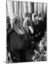 Judges Waiting to Meet Queen Elizabeth II-James Burke-Mounted Photographic Print