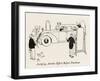 Judging Artistic Effect before Purchasing-William Heath Robinson-Framed Art Print