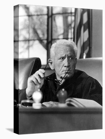 Judgment At Nuremberg, Spencer Tracy, 1961-null-Stretched Canvas