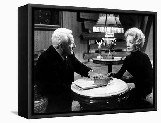 Judgment At Nuremberg, Spencer Tracy, Marlene Dietrich, 1961-null-Framed Stretched Canvas