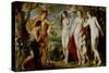 Judgment of Paris of 1639-Peter Paul Rubens-Stretched Canvas