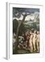 Judgment of Paris-Lucas Cranach the Elder-Framed Art Print