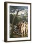 Judgment of Paris-Lucas Cranach the Elder-Framed Art Print