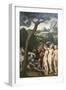 Judgment of Paris-Lucas Cranach the Elder-Framed Art Print