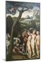 Judgment of Paris-Lucas Cranach the Elder-Mounted Art Print