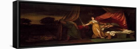 Judith About to Kill Holofernes-Veronese-Framed Stretched Canvas